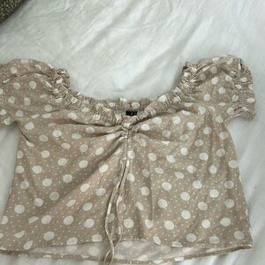 Blouse/Top with adjustable strings